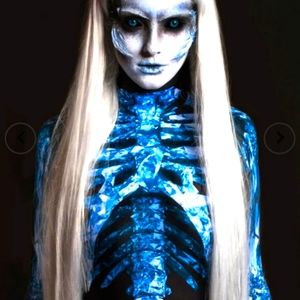 ICE QUEEN SKELETON BODYSUIT BADINKA